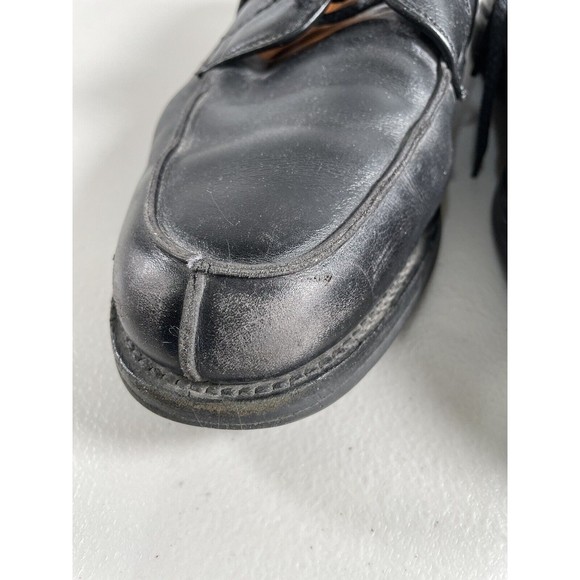 ALLEN EDMONDS Black 11 D Men Split-Toe Leather Dress Shoes main image 5